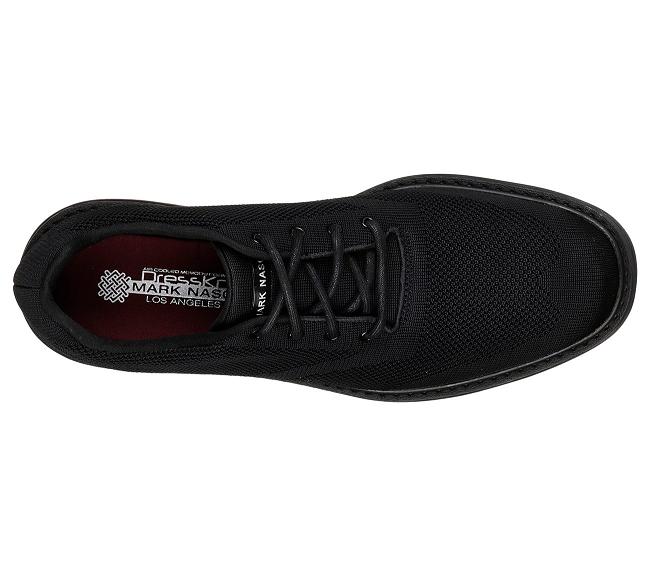 Zapatos Sin Cordones Skechers Hombre - Hardee Negro VMUCI7632